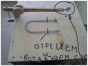 Как сделать лобзиковый станок своими руками чертежи