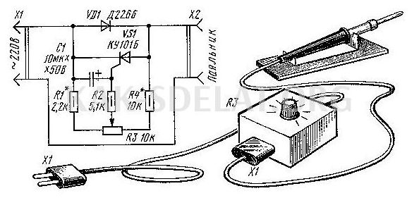 Как сделать чтобы паяльник не перегревался