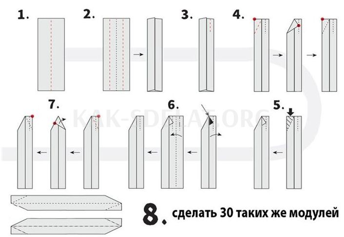 Тетраэдр как сделать из палочек