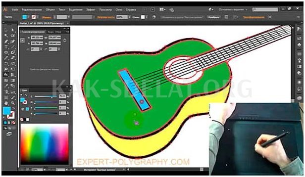 Как сделать заливку в adobe illustrator