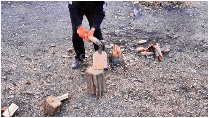Как сделать самодельный колун