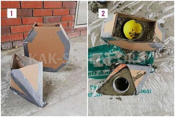Как сделать вазоны для цветов своими руками