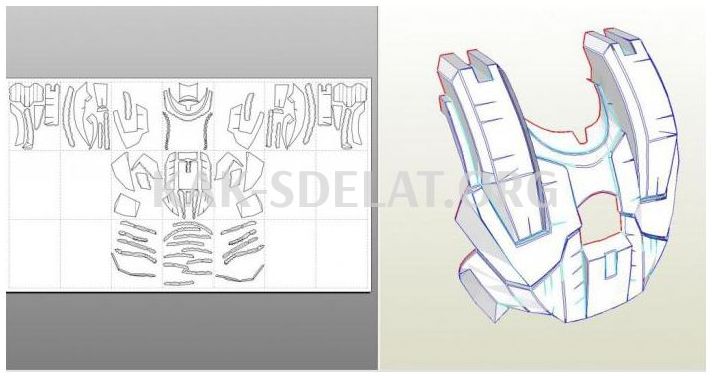 Как сделать броню железного человека