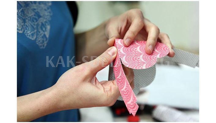 Как сделать коробочку сердечко из бумаги
