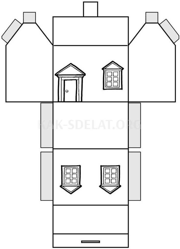 Как сделать квартиру из бумаги