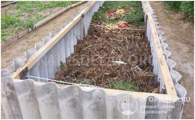 Как сделать высокую грядку из досок