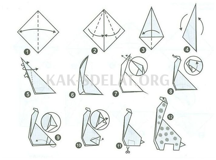 Как сделать бумажную фигурку
