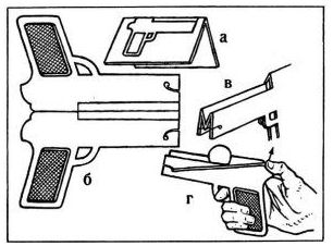 Как сделать рабочий пистолет