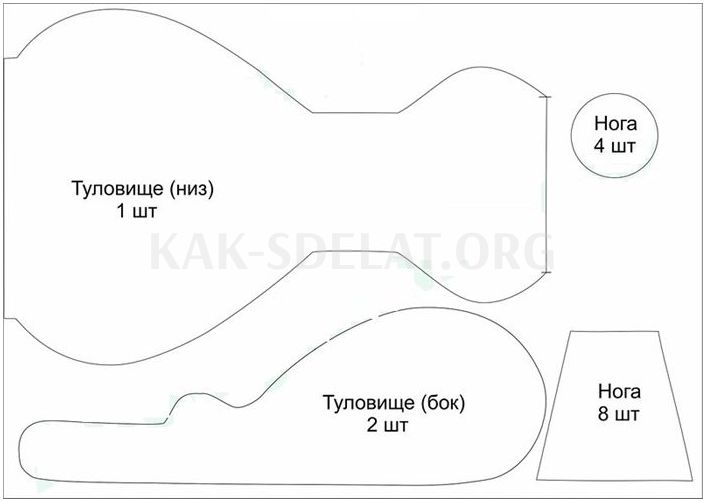 Как сделать мягкую игрушку своими руками