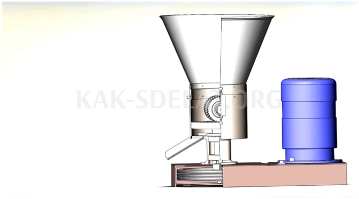 Как сделать гранулятор из мясорубки