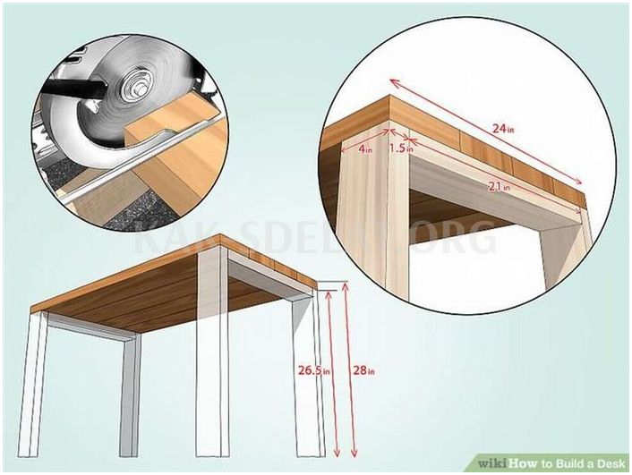 Как сделать угловой стол своими руками