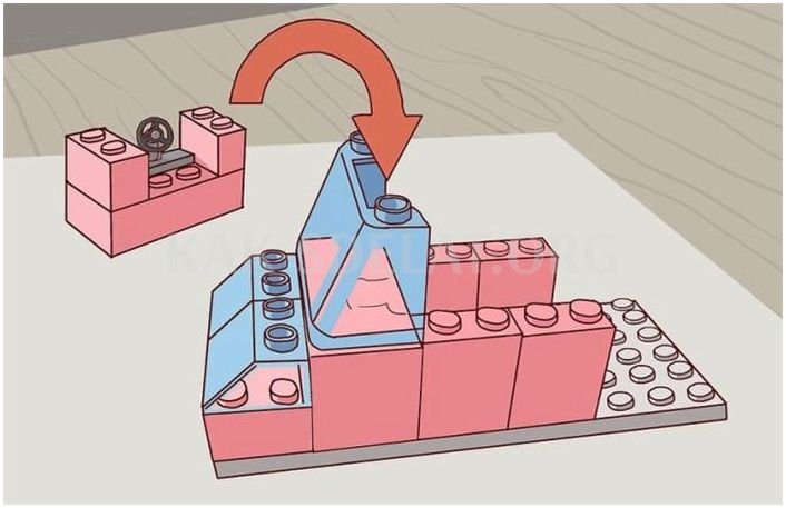 Как сделать из лего обычную машину