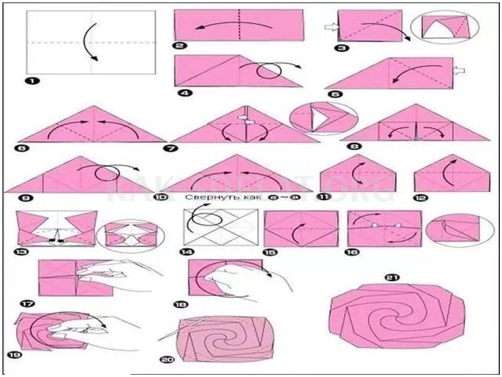 Как сделать оригами из а4 листа