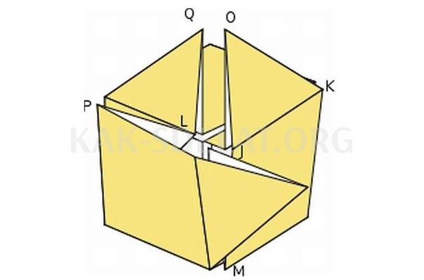 Как сделать развертку куба из бумаги
