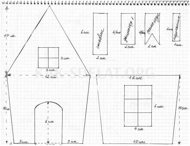 Как сделать макет дома своими руками