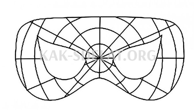 Как сделать из бумаги маску человека паука